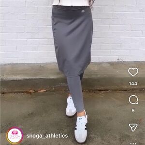 Gray snoga skirt